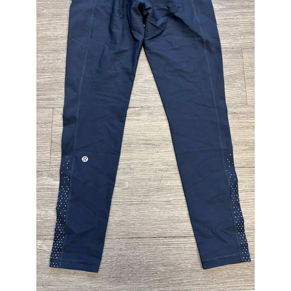 Lululemon Tight Stuff High-Rise Training Leggings in a navy Size 6 - Picture 6 of 10